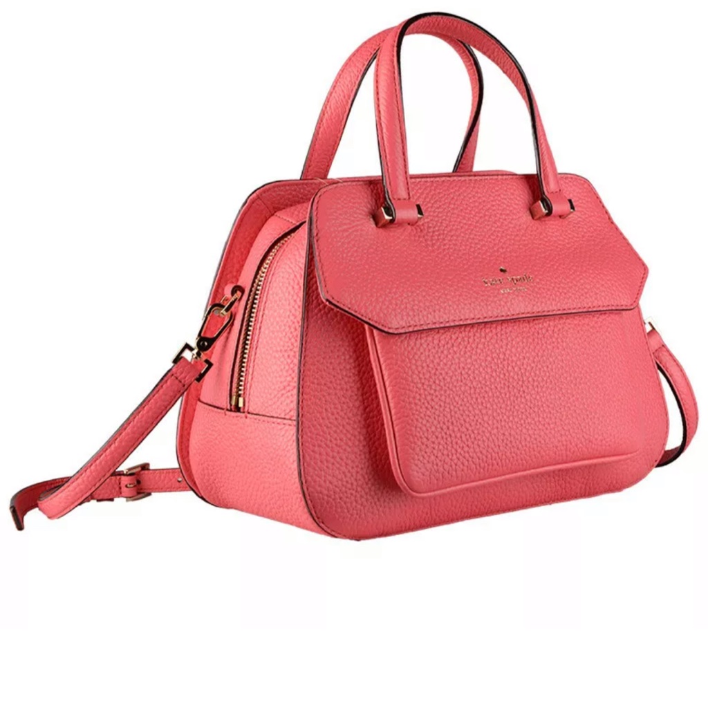 Kate Spade Boxwood Road Aubrey Leather Satchel